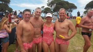 The Team and their Bathers!
